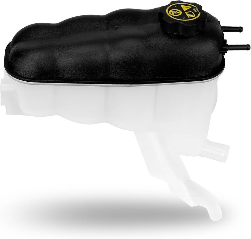 YEHERIT 603-973 Coolant Expansion Reservoir Tank with Cap Compatible with Chevy Silverado 1500 2500 Tahoe, GMC Sierra 1500 Yukon, Cadillac Escalade 2014-2020 Replace# 22856231, 3014134 - Image 1